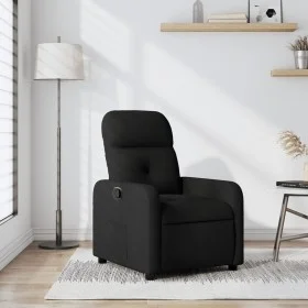 Black fabric recliner by , Armchairs - Ref: Foro24-374199, Price: 186,19 €, Discount: %