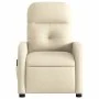 Sillón de masaje reclinable de tela crema de , Sillones - Ref: Foro24-374214, Precio: 203,18 €, Descuento: %