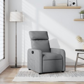 Light gray fabric recliner by , Armchairs - Ref: Foro24-374165, Price: 176,24 €, Discount: %