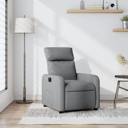 Light gray fabric recliner by , Armchairs - Ref: Foro24-374165, Price: 173,57 €, Discount: %
