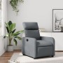 Gray synthetic leather recliner by , Armchairs - Ref: Foro24-374186, Price: 191,63 €, Discount: %