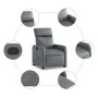 Grauer Relaxsessel aus Kunstleder von , Sessel - Ref: Foro24-374186, Preis: 188,37 €, Rabatt: %