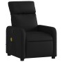 Sillón de masaje reclinable cuero sintético negro de , Sillones - Ref: Foro24-374190, Precio: 223,21 €, Descuento: %