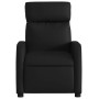 Sillón de masaje reclinable cuero sintético negro de , Sillones - Ref: Foro24-374190, Precio: 223,21 €, Descuento: %