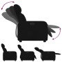 Black fabric recliner by , Armchairs - Ref: Foro24-374167, Price: 153,75 €, Discount: %