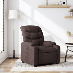 Dunkelbrauner Stoffsessel von , Sessel - Ref: Foro24-374152, Preis: 208,89 €, Rabatt: %
