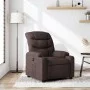 Sillón reclinable de tela marrón oscuro de , Sillones - Ref: Foro24-374152, Precio: 252,14 €, Descuento: %