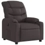 Sillón reclinable de tela marrón oscuro de , Sillones - Ref: Foro24-374152, Precio: 252,14 €, Descuento: %