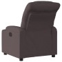 Sillón reclinable de tela marrón oscuro de , Sillones - Ref: Foro24-374152, Precio: 210,82 €