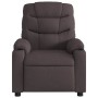 Sillón reclinable de tela marrón oscuro de , Sillones - Ref: Foro24-374152, Precio: 210,82 €