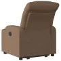 Brown Fabric Liftable Recliner by , Armchairs - Ref: Foro24-3206649, Price: 327,01 €, Discount: %