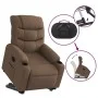 Brown Fabric Liftable Recliner by , Armchairs - Ref: Foro24-3206649, Price: 327,01 €, Discount: %