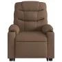 Anhebbarer Liegesessel aus braunem Stoff von , Sessel - Ref: Foro24-3206649, Preis: 326,89 €, Rabatt: %