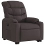 Sillón eléctrico reclinable elevable de tela marrón oscuro de , Sillones - Ref: Foro24-3206668, Precio: 321,33 €, Descuento: %