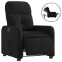 Sillón reclinable eléctrico de tela negro de , Sillones - Ref: Foro24-3206779, Precio: 238,50 €, Descuento: %