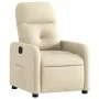 Cream Fabric Power Recliner by , Armchairs - Ref: Foro24-3206785, Price: 253,88 €, Discount: %