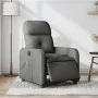 Sillón reclinable de masaje eléctrico tela gris oscuro de , Sillones - Ref: Foro24-3206787, Precio: 235,07 €, Descuento: %