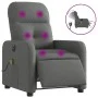 Elektrischer Massage-Liegestuhl dunkelgrauer Stoff von , Sessel - Ref: Foro24-3206787, Preis: 235,10 €, Rabatt: %