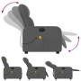 Elektrischer Massage-Liegestuhl dunkelgrauer Stoff von , Sessel - Ref: Foro24-3206787, Preis: 230,88 €, Rabatt: %