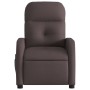 Elektrischer Massage-Liegestuhl dunkelbrauner Stoff von , Sessel - Ref: Foro24-3206791, Preis: 250,23 €, Rabatt: %