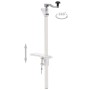 Dosenöffner aus silbernem Aluminium und Edelstahl 70 cm von vidaXL, Dosenöffner - Ref: Foro24-50958, Preis: 60,08 €, Rabatt: %