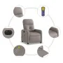 Sillón reclinable de masaje eléctrico tela gris taupe de , Sillones - Ref: Foro24-3206793, Precio: 269,60 €, Descuento: %