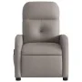 Sillón reclinable de masaje eléctrico tela gris taupe de , Sillones - Ref: Foro24-3206793, Precio: 269,60 €, Descuento: %
