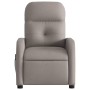 Sillón reclinable de masaje eléctrico tela gris taupe de , Sillones - Ref: Foro24-3206793, Precio: 264,30 €, Descuento: %