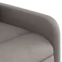 Sillón reclinable de masaje eléctrico tela gris taupe de , Sillones - Ref: Foro24-3206793, Precio: 269,60 €, Descuento: %