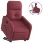 Reclining and elevating armchair in burgundy fabric by , Armchairs - Ref: Foro24-3206798, Price: 271,72 €, Discount: %