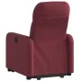 Reclining and elevating armchair in burgundy fabric by , Armchairs - Ref: Foro24-3206798, Price: 271,72 €, Discount: %