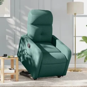 Hebe-Liegestuhl aus dunkelgrünem Stoff von , Sessel - Ref: Foro24-3206801, Preis: 272,19 €, Rabatt: %