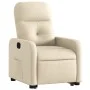 Cream Fabric Liftable Recliner by , Armchairs - Ref: Foro24-3206803, Price: 289,76 €, Discount: %