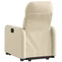 Cream Fabric Liftable Recliner by , Armchairs - Ref: Foro24-3206803, Price: 289,76 €, Discount: %
