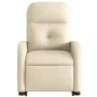 Cream Fabric Liftable Recliner by , Armchairs - Ref: Foro24-3206803, Price: 289,76 €, Discount: %