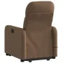 Brown Fabric Foot Recliner Massage Chair by , Armchairs - Ref: Foro24-3206808, Price: 304,27 €, Discount: %
