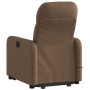 Silla de masaje reclinable de pie de tela marrón de , Sillones - Ref: Foro24-3206808, Precio: 283,60 €