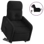 Sillón eléctrico reclinable elevable de tela negro de , Sillones - Ref: Foro24-3206815, Precio: 322,04 €, Descuento: %