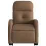 Sillón eléctrico reclinable elevable de tela marrón de , Sillones - Ref: Foro24-3206817, Precio: 322,22 €, Descuento: %