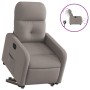 Sillón eléctrico reclinable elevable de tela gris taupe by , Armchairs - Ref: Foro24-3206820, Price: 296,70 €, Discount: %