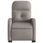 Elektrischer verstellbarer Aufstehsessel aus grauem Taupe-Stoff. von , Sessel - Ref: Foro24-3206820, Preis: 315,96 €, Rabatt: %