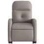 Sillón eléctrico reclinable elevable de tela gris taupe by , Armchairs - Ref: Foro24-3206820, Price: 296,70 €, Discount: %