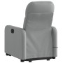 Light gray fabric electric reclining and lifting massage chair by , Armchairs - Ref: Foro24-3206822, Price: 313,55 €, Discoun...