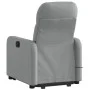 Light gray fabric electric reclining and lifting massage chair by , Armchairs - Ref: Foro24-3206822, Price: 334,65 €, Discoun...