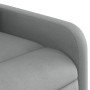 Light gray fabric electric reclining and lifting massage chair by , Armchairs - Ref: Foro24-3206822, Price: 313,55 €, Discoun...