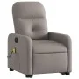 Sillón de masaje eléctrico reclinable elevable tela taupé de , Sillones - Ref: Foro24-3206829, Precio: 351,40 €, Descuento: %