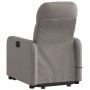 Liftable reclining electric massage chair taupe fabric by , Armchairs - Ref: Foro24-3206829, Price: 328,38 €, Discount: %