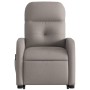 Liftable reclining electric massage chair taupe fabric by , Armchairs - Ref: Foro24-3206829, Price: 328,38 €, Discount: %