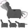 Dark Gray Fabric Power Recliner by , Armchairs - Ref: Foro24-3206682, Price: 223,18 €, Discount: %
