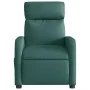 Sillón reclinable de masaje eléctrico tela verde oscuro de , Sillones - Ref: Foro24-3206696, Precio: 257,81 €, Descuento: %